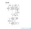 Grohe Eurocube jednouchwytowa bateria wannowa 23140000